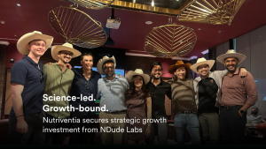 Nutriventia Secures Growth Investment from NDude Labs